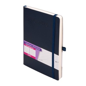 Kalendarz 2025/2026 18 m-cy A5 TNS granatowy