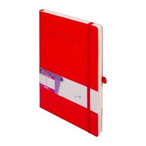 Kalendarz 2025/2026 18 m-cy TDW B5 czerwony