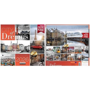 Kalendarz 2026 classic City of dreams