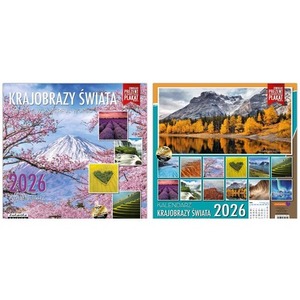 Kalendarz 2026 classic Krajobrazy Świata