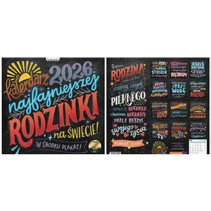 Kalendarz 2026 classic Tablica rodzinki
