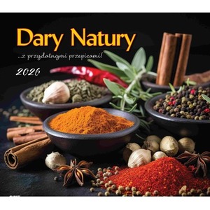 Kalendarz 2026 Dary natury z przepisami KAD-3