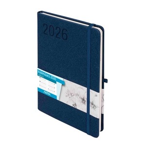 Kalendarz 2026 Sakura A5 TDW granat