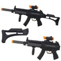 Karabin maszynowy światła dźwięki czarny 62cm