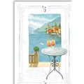 Karnet 12x18cm + koperta Nad jeziorem
