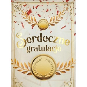 Karnet 3K Gratulacje