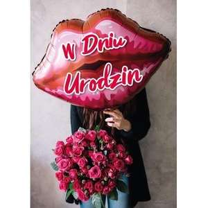 Karnet B6 3D Urodziny