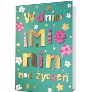 Karnet B6 Imieniny