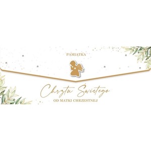Karnet Chrzest od Matki Chrzestnej