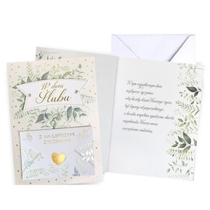 Karnet Ślub koperta