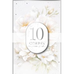 Karnet Rocznica Ślubu 10