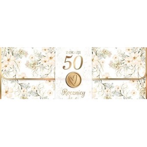Karnet Rocznica Ślubu 50