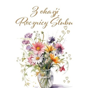 Karnet Rocznica Ślubu
