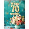 Karnet Silver 70 urodziny