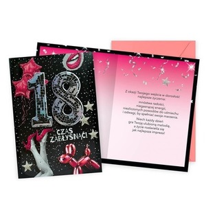 Karnet Urodziny 18