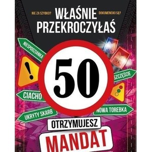 Karnet Urodziny 50