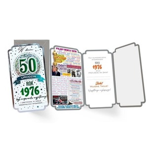 Karnet Urodziny 50