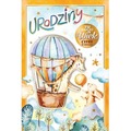 Kartka okolicznościowa Urodziny (wymienne cyfry)