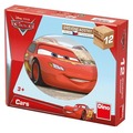 Klocki drewniane obrazkowe Auta Cars 12el