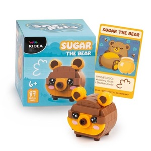 Klocki Snapets Miś brązowy Kidea