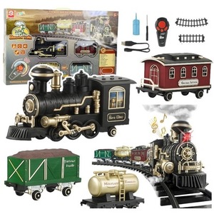 Kolejka RC ze światłem i dźwiękiem 206cm 24el