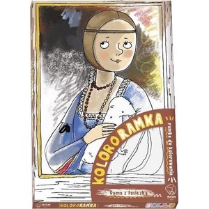 Kolororamka. Dama z Łasiczką