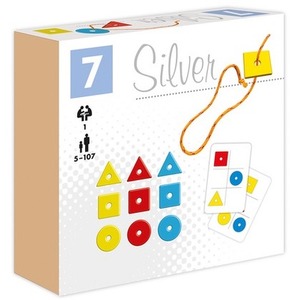 Kolorowa geometria Silver ALEX