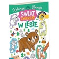 Kolorowanka a4 świat zwierząt - w lesie