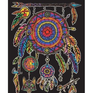 Kolorowanka Welwetowa 29,7x21 Łapacz Snów