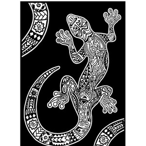 Kolorowanka Welwetowa 29,7x21 Gekon