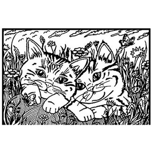 Kolorowanka Welwetowa 29,7x21 Koty