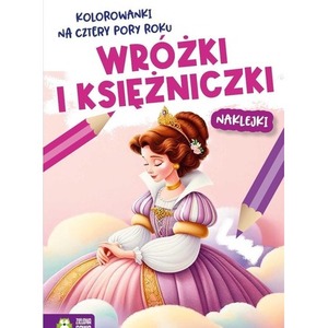 Kolorowanki na cztery pory roku. Wróżki...