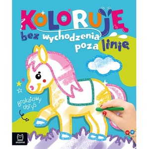 Koloruję bez wychodzenia poza linię. Brokatowy...