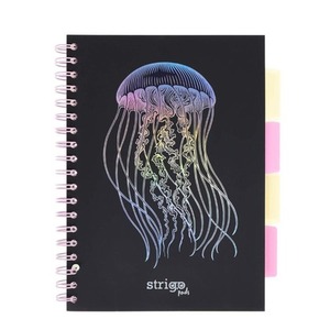 Kołozeszyt Pads B5/100K kratka Głębiny Meduza