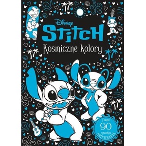 Kosmiczne kolory. Disney Stitch. Arteterapia