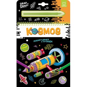 Kosmos. Zdrapywanka z rysikiem