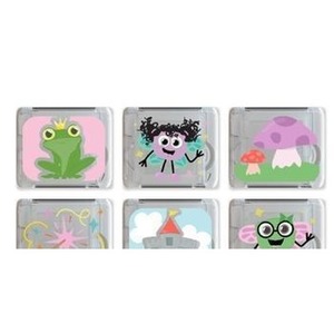 Kostki sensoryczne świecące w wodzie 6szt