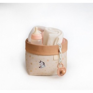 Koszyk akcesoriów dla lalki z jednorożcem