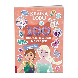 Kraina lodu 100 brokatowych naklejek NB-9109