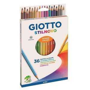 Kredki Stilnovo Intense 36 kolorów GIOTTO