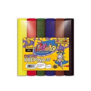 Krepina mini 20x250cm 180g 6 kolorów