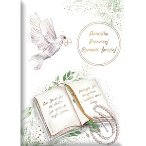 Książeczka A5 Pamiątka Komunijna. Modlitewnik