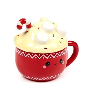 Kubek ceramiczny z przykrywką Hot Chocolate