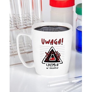 Kubek Chemia w środku