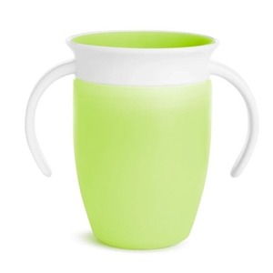 Kubek treningowy z uchwytami Munchkin Miracle 360° 207ml zielony
