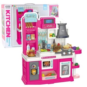 Kuchnia 64el z obiegiem wody różowa