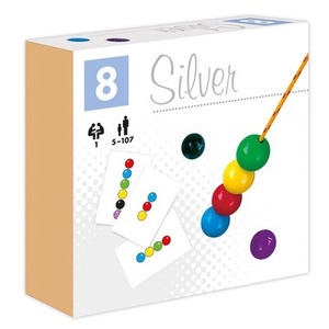 Kule na sznurku Silver ALEX