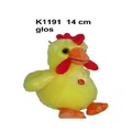 Kura złota z głosem 14cm