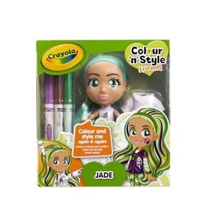 Lalka Colour'n'Style Friends Jade CRAYOLA