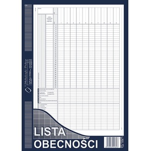 Lista obecności 506-1